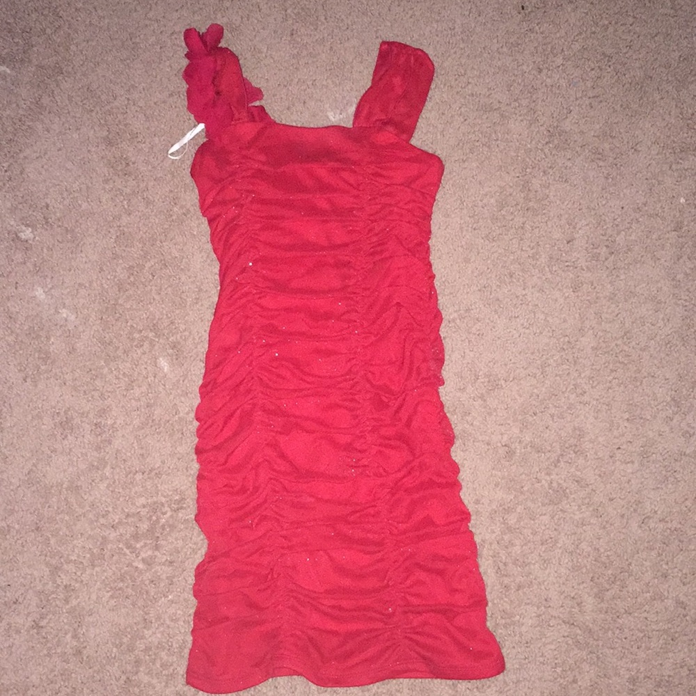 Red dress